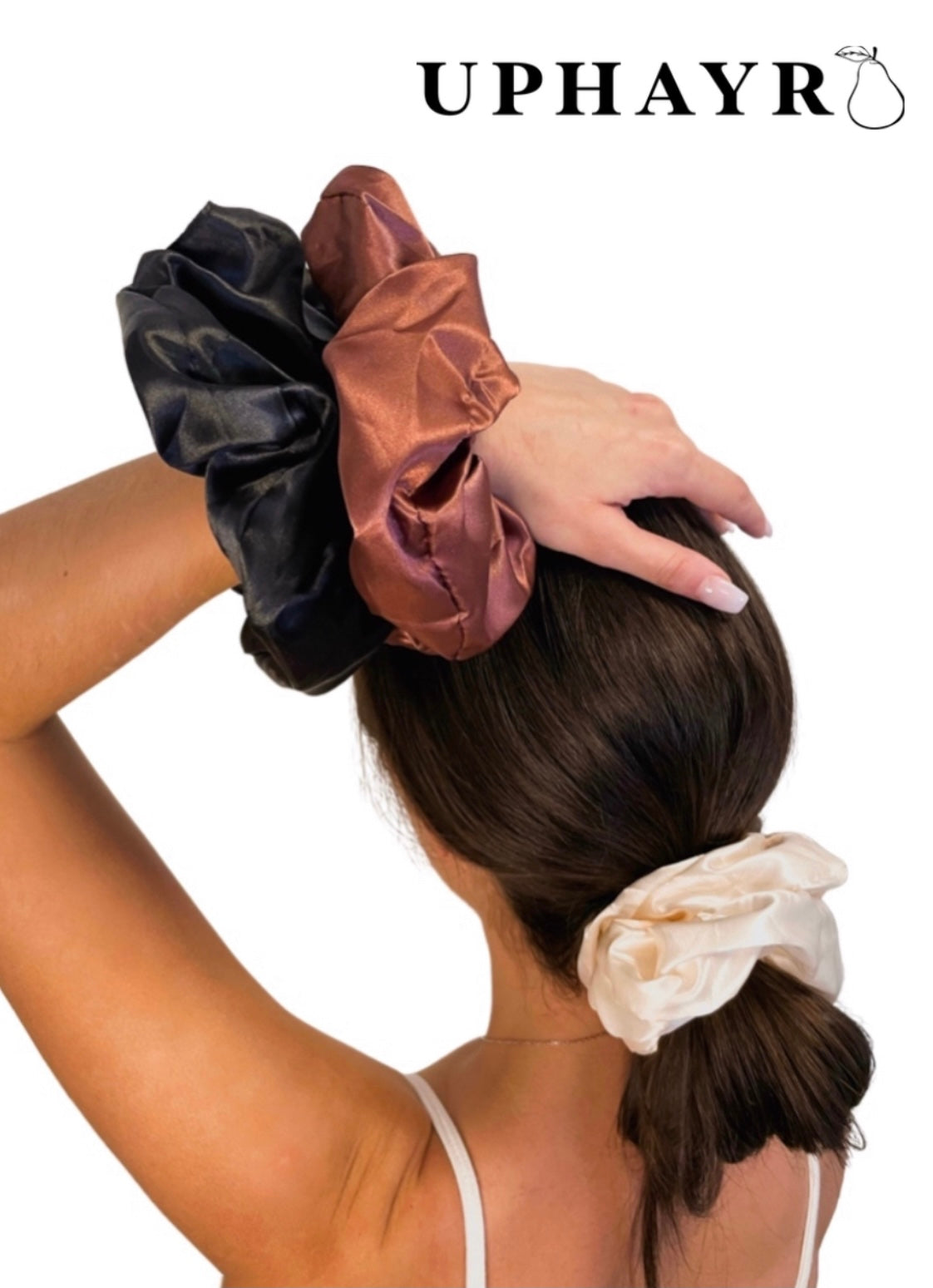 Roseate Satin Scrunchie